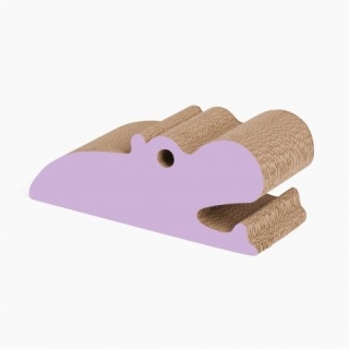 Zoo Scratcher Hipopotam – kartonowy drapak, który rozkocha Twojego kota