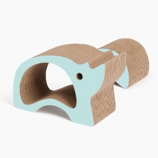 Cat It Zoo Scratcher Nosorożec – kartonowy drapak i legowisko w jednym dla kota
