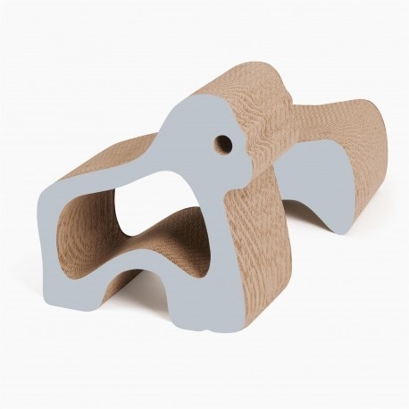 Cat It Zoo Scratcher Goryl – potężny kartonowy drapak 2w1 dla prawdziwych kocich odkrywców