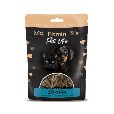 Fitmin Dog & Cat Suszona Rybka Anchois 50 g – Naturalny przysmak dla psów i kotów