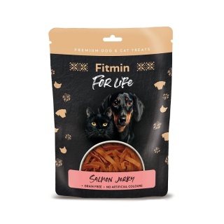 FFL Dog & Cat Suszony Łosoś 70 g – Naturalny przysmak dla psa i kota