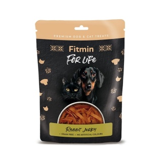 Fitmin FFL Dog & Cat Suszony Królik 70 g – Naturalny przysmak dla psa i kota