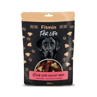 Fitmin FFL Dog – Przysmak z Kaczką i Kością Wapniową 200 g