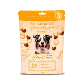 Fitmin FFL Dog Play & Train – Przysmak dla psa z Kurczakiem 400 g
