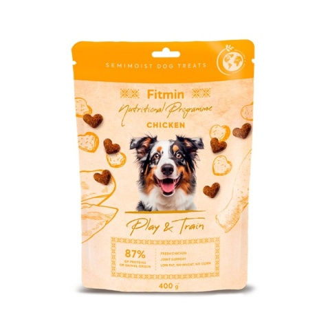 Fitmin FFL Dog Play & Train – Przysmak dla psa z Kurczakiem 400 g