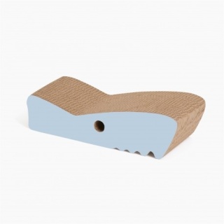 Cat It Zoo Scratcher Rekin – kartonowy drapak, który wciąga kota jak ocean