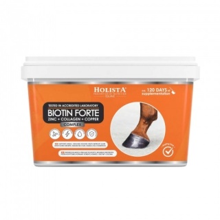 Holista Equine Biotin Forte 1800 g – Mocne, zdrowe i lśniące kopyta Twojego konia
