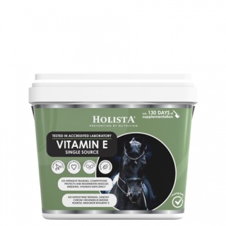 Holista Equine Vitamin E Single Source 800 g – Naturalna ochrona komórek i wsparcie mięśni koni