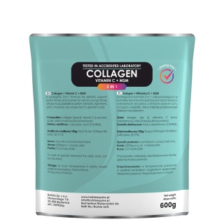 HolistaEquine Collagen 3 in 1 1000 g – Wsparcie stawów, ścięgien i mięśni koni sportowych