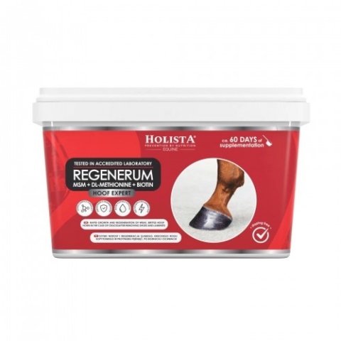 HolistaEquine Hoof Expert Regenerum 1700 g – Profesjonalna regeneracja i wzrost kopyt Twojego konia