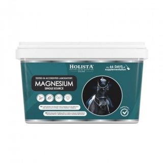 HolistaEquine Magnesium Single Source 1600 g – Wsparcie spokoju i równowagi 