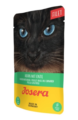 Josera Filet Kurczak z Kaczką - Mokra karma dla kota 70 g