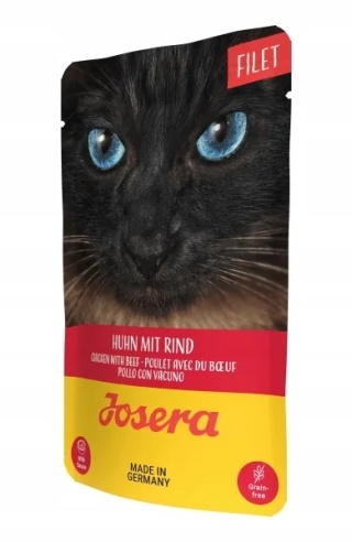Josera Filet Chicken with Beef - karma mokra dla kota - Kurczak z Wołowiną, saszetka 70 g