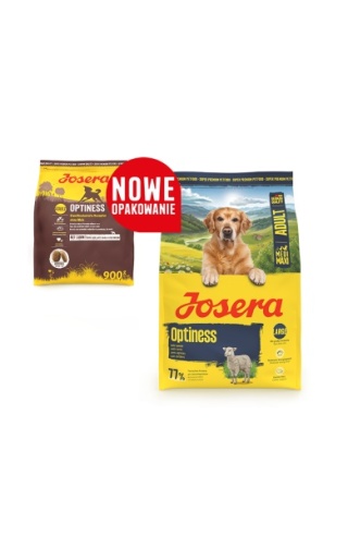 Josera Optiness – karma sucha dla dorosłych psów ras średnich i dużych 12,5 kg