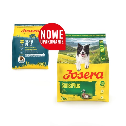 Josera SensiPlus 12,5 kg – lekkostrawna karma z kaczką i ryżem dla dorosłych psów