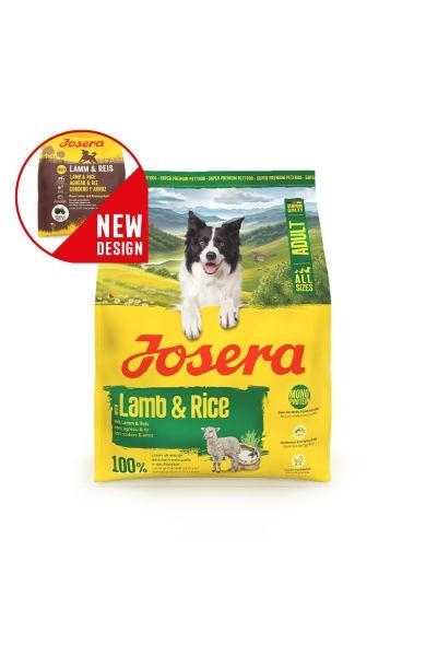 Josera Lamb & Rice 12,5 kg – Jagnięcina Ryż – lekkostrawna, monobiałkowa karma dla dorosłych psów