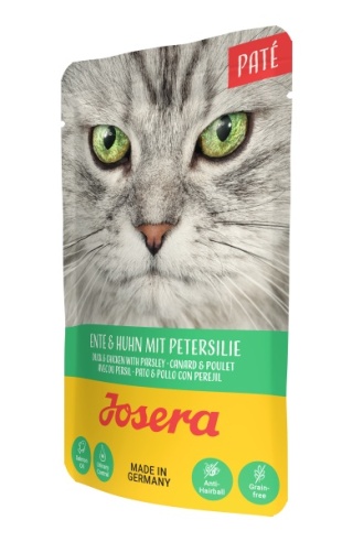Josera Paté Kaczka i Kurczak z Pietruszką - Mokra karma dla kota 85 g