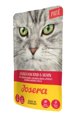 Josera Paté Gulasz z Kurczakiem i Wołowiną - Mokra karma dla kota 85 g 