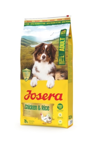 Josera Chicken & Rice (geflugel menu) 12,5 kg – lekkostrawna karma z kurczakiem i ryżem dla dorosłych psów