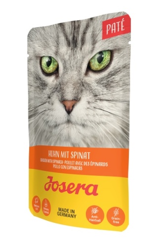 Josera Paté Kurczak ze Szpinakiem – Mokra karma dla kota 85 g 