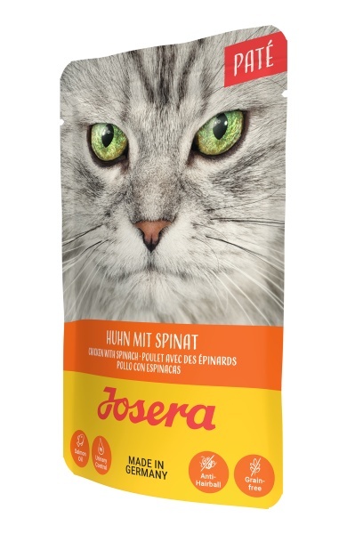 Josera Paté Kurczak ze Szpinakiem - Mokra karma dla kota 85 g 