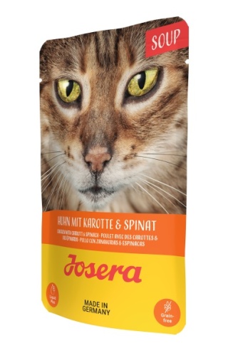 Josera Soup Kurczak z Marchewką i Szpinakiem - Zupa dla kota 70 g