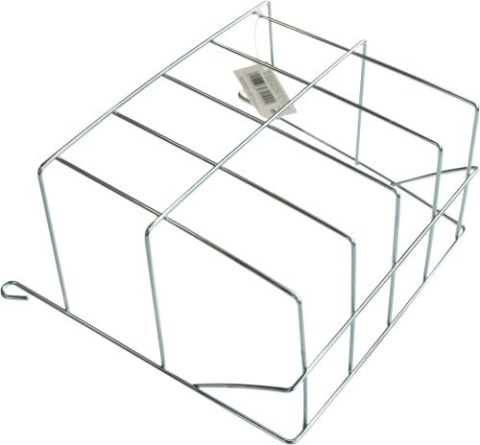 Kerbl Paśnik metalowy dla królików Kerbl 25×15×10 cm – ocynkowany – higieniczny sposób na podawanie siana, trawy i zieleniny