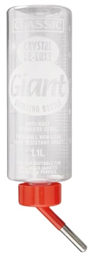 Poidełko dla gryzoni i królików Classic De Luxe 1100 ml | Kerbl Wygodne, bezpieczne i higieniczne pojenie zwierząt