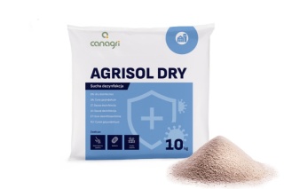 Canagri Agrisol Dry – Preparat do suchej dezynfekcji z olejkiem sosnowym 10 kg 