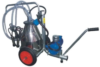 Przenośna dojarka MOBY 180 l/min – 0,75 kW, Reci Prof