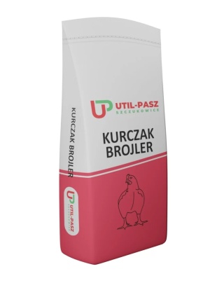 UtilPaszBrojler Starter –25kg – pełnoporcjowa pasza dla brojlerów do 3. tygodnia życia
