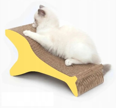 Cat It Zoo Scratcher Żyrafa – stylowy kartonowy drapak, który pokocha Twój kot