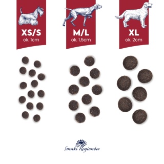 BALTICA SMAKI REGIONÓW Wołowina z Warzywami XL 12 kg – Bezzbożowa karma super premium dla dorosłych ras olbrzymich