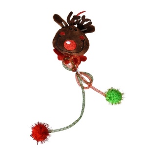 BUBA Święta ! Kot – Renifer ze wstążkami