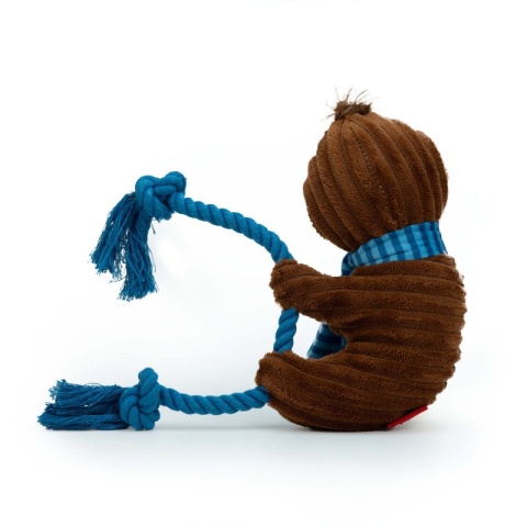 BUBA Leniwiec Julek z liną – pluszowy przyjaciel Twojego psa