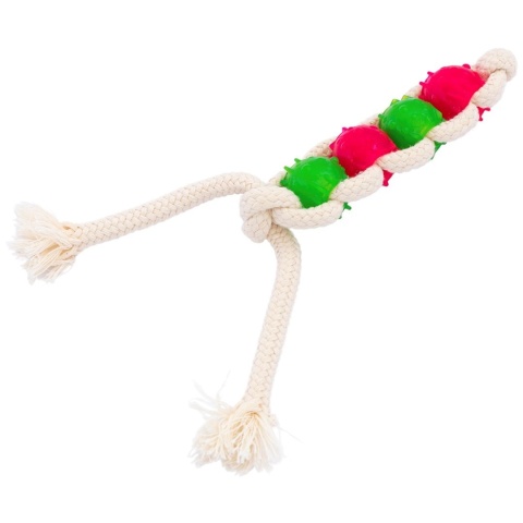 COMFY MINT DENTAL TOOTHER – sznurowa zabawka dentystyczna 3 elementowa