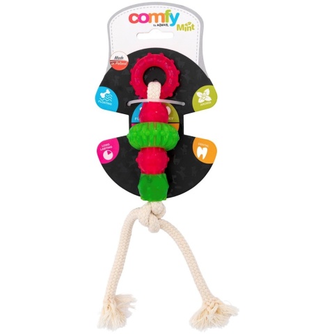 COMFY MINT DENTAL TOOTHER – zabawka dentystyczna 5-elementowa