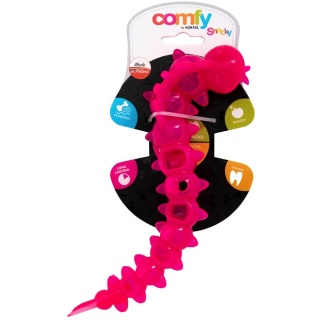 COMFY SNACKY WORM 22×8 cm – róż interaktywna zabawka na przysmaki