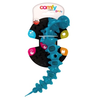 COMFY SNACKY WORM 22×8 cm – turkusowy interaktywna zabawka na przysmaki
