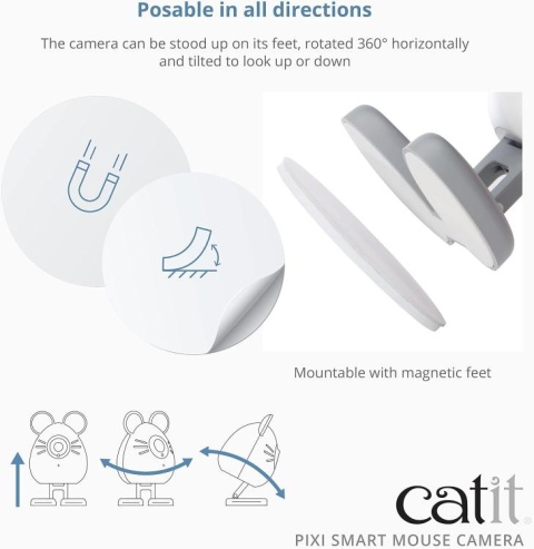 Kamera PIXI Smart w kształcie myszki