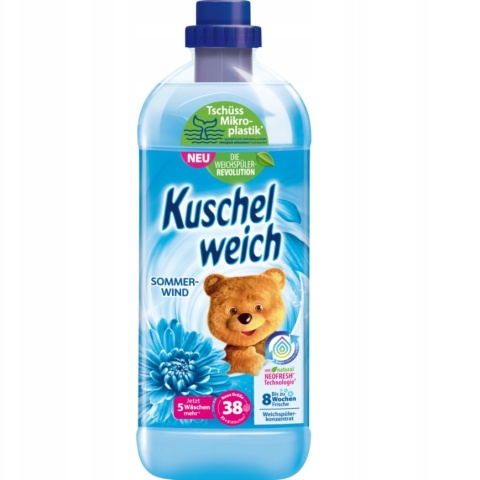 Kuschelweich Letni Wiatr – Płyn do płukania 1L (38 prań)