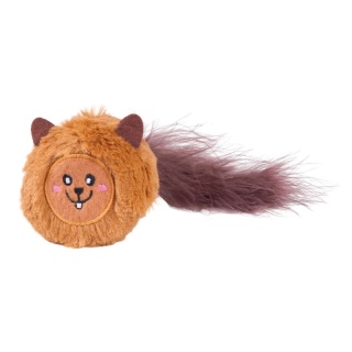 ZippyClaws Bushy Throw – Wiewiórka z kocimiętką dla kota