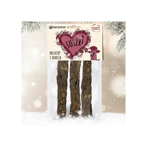 Paka Zwierzaka - SUSZKI - Świąteczne Paluchy z dorsza