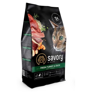 SV ADULT CAT FRESH TURKEY & DUCK 0,4 kg – Sucha karma holistyczna z indykiem i kaczką dla kotów sterylizowanych