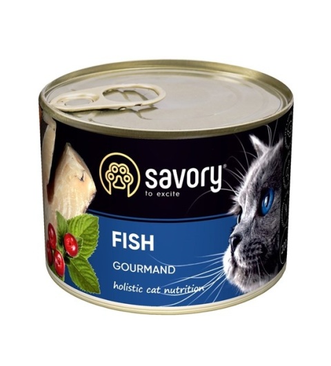 SV CAT CAN ADULT FISH 200 g – pasztet z białej ryby dla dorosłych kotów