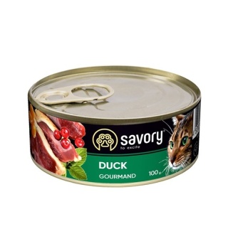 SV CAT CAN ADULT DUCK 100 g – pasztet z kaczki dla dorosłych kotów