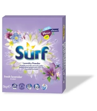 Surf Proszek do Prania Fresh Lavender 5 kg – 100 prań