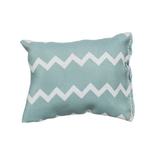 TRIXIE Poduszka z kocimiętką – zabawka dla kota, bawełna, mix kolorów 7×9 cm