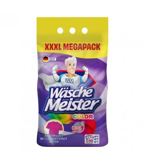 WäscheMeister Color – Proszek do Prania 10,5 kg (140 prań)