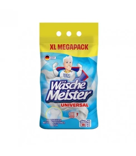 WäscheMeister Universal – Proszek do Prania 6 kg (80 prań)